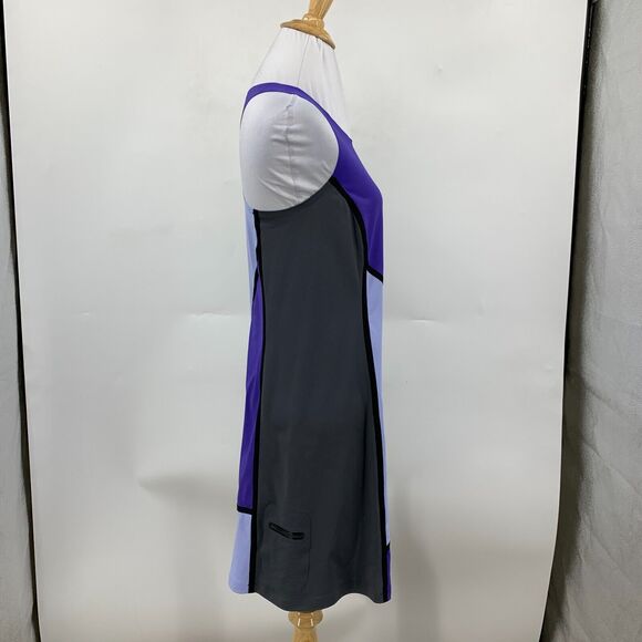 Title Nine Athletic Dress Womens S Small Scoop Neck Colorblock Sleeveless Pocket - Picture 5 of 14